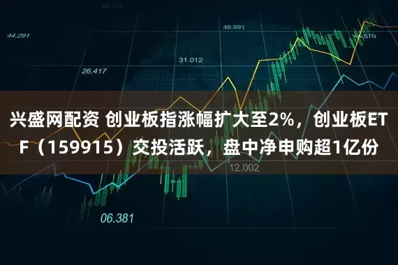兴盛网配资 创业板指涨幅扩大至2%，创业板ETF（159915）交投活跃，盘中净申购超1亿份